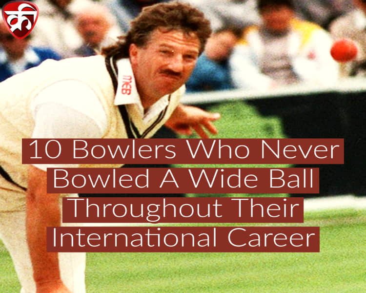 which bowler has never bowled a wide ball